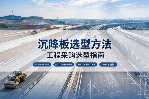 榆林沉降板选择方法