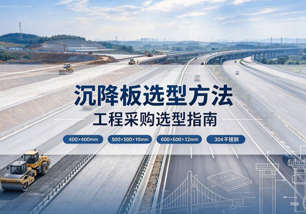 榆林沉降板选择方法
